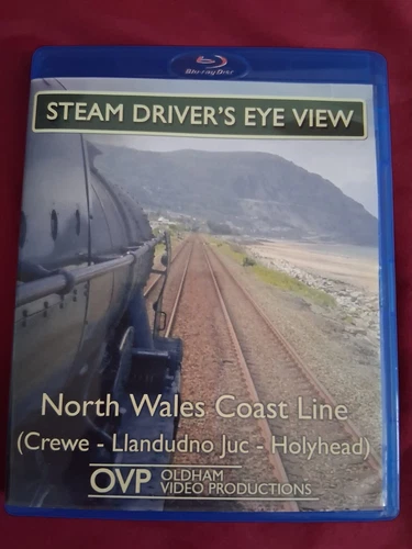 Steam Driver's Eye View Trains Cab Ride North Wales Crewe To Holyhead Blu-ray