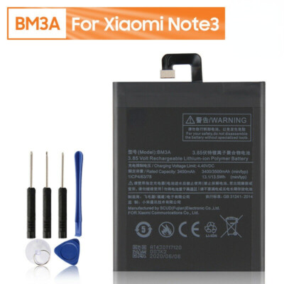 Original Replacement Battery BM3A For Xiaomi Mi Note3 Note
