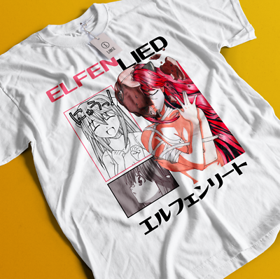 Elfen Lied Shirt Kaede Tshirt Lucy T-Shirt Nyu Tee Kouta Mariko