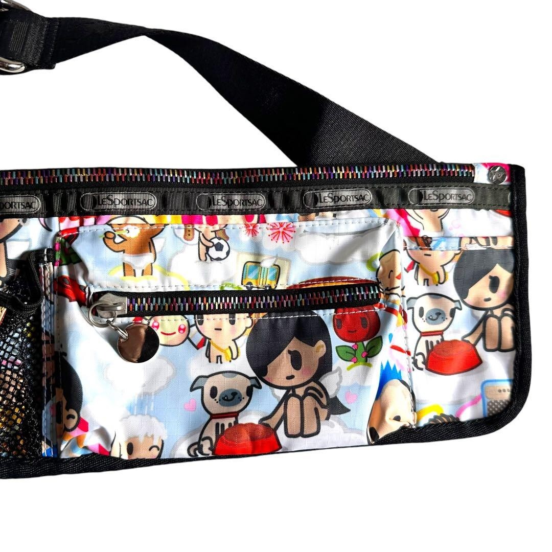 LeSportsac Tokidoki collaboration sholder body Bag waist pouch fashion goods