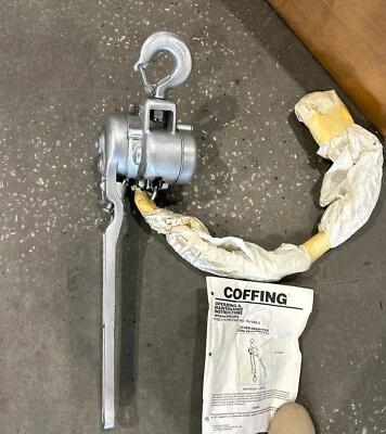 RA-40 Coffing 2-Ton Hoist 5' Link Chain