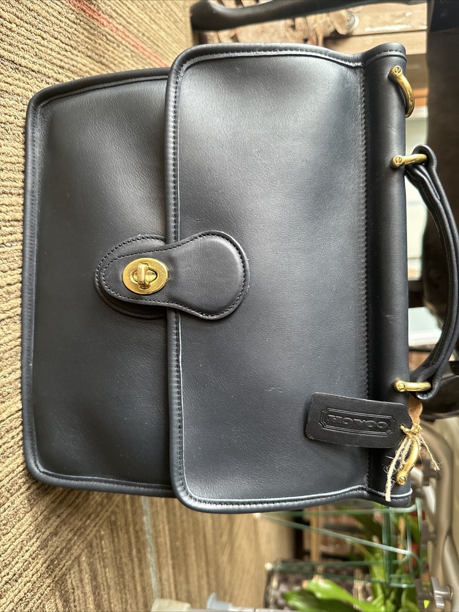 バッグ 1080 Vintage Coach Handbag Navy 1080 Vintage Coach Handbag Navy #PF37SC | eBay