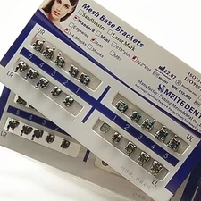 50Sets Orthodontic Dental Brackets Braces Mini Standard Roth MBT.022 Hooks