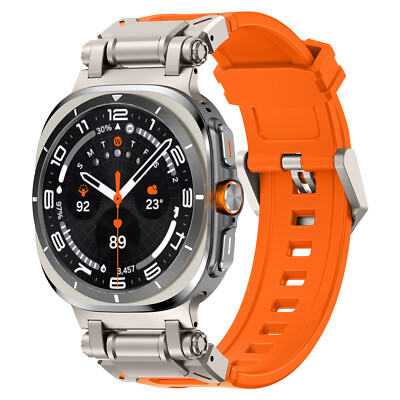 Silicone Sports Band For Samsung Galaxy Watch Ultra 47mm Replacement Strap