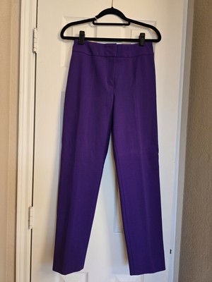 Escada Straight Leg Pants In Color Iris