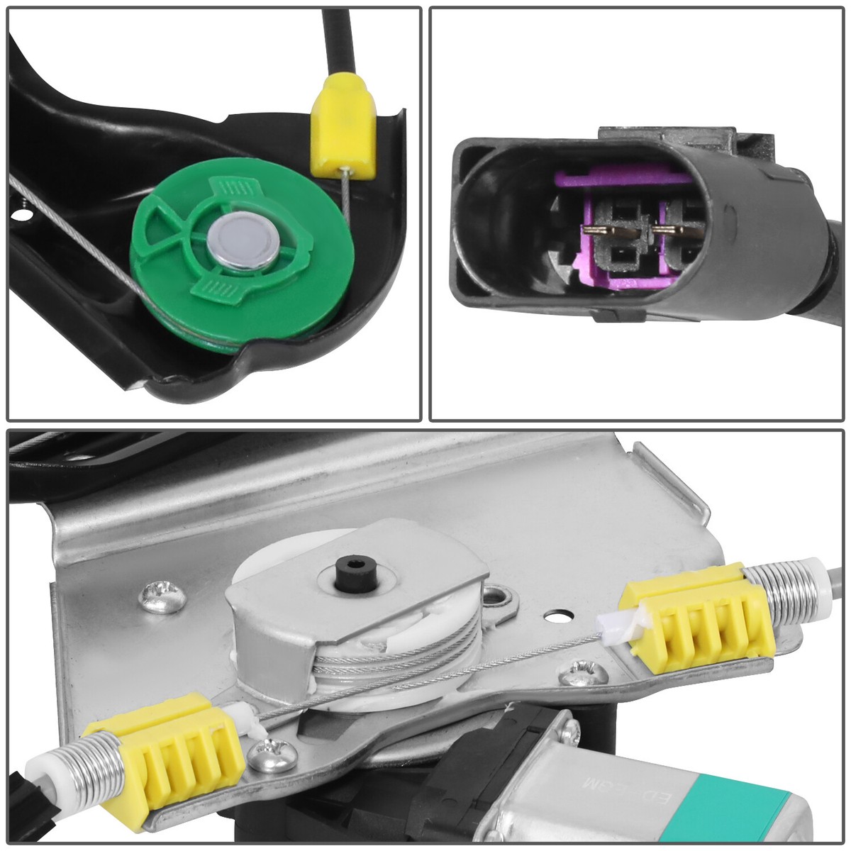 For 2000-2007 Ford Focus LX/SE/ZX4/ZX5/ZXW Front Right Power
