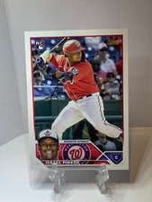 2023 Topps Series 2 Baseball RC #447 Israel Pineda Washington Nationals Rookie