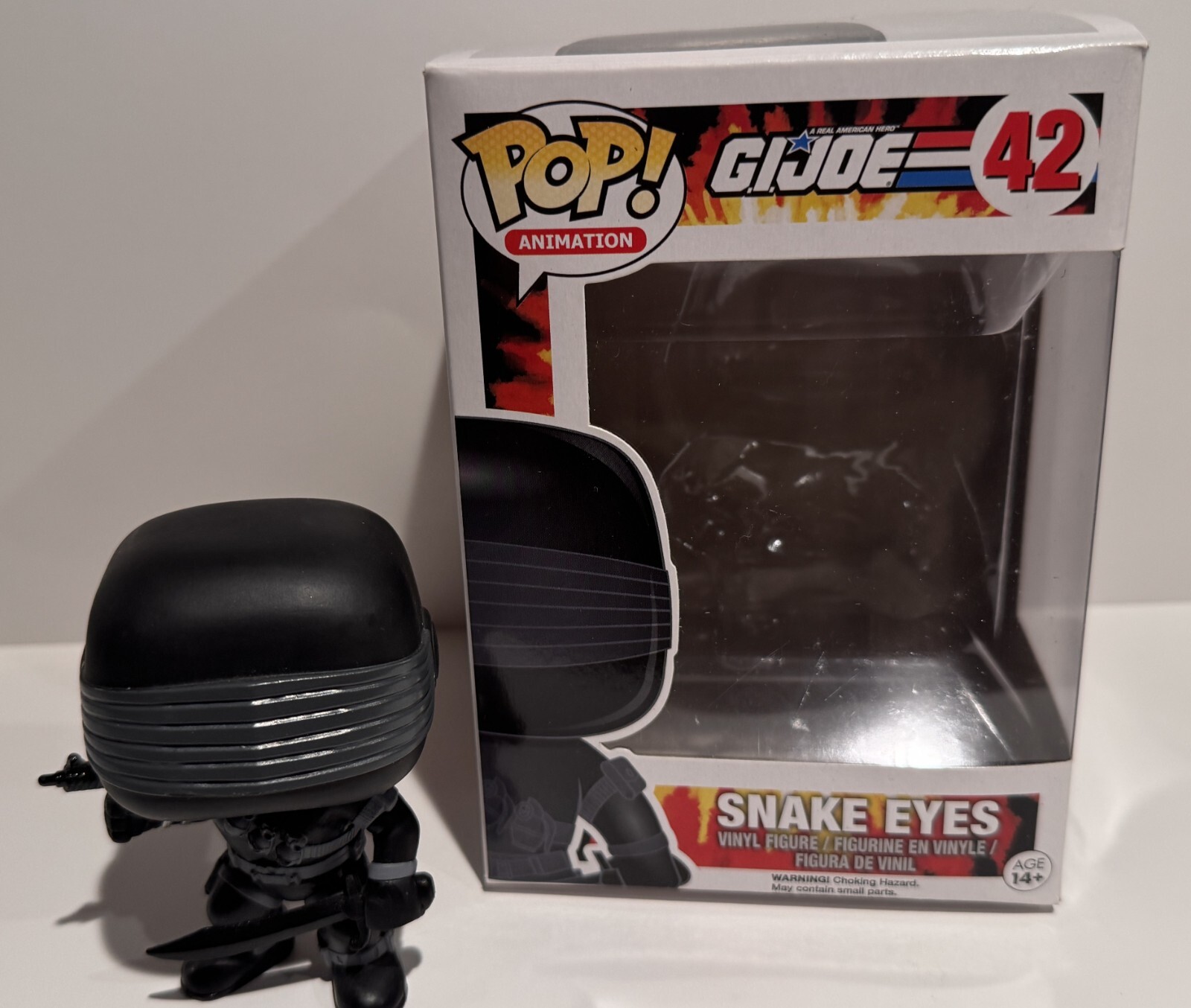 Funko Pop #42 G.i. Joe Snake Eyes Figure