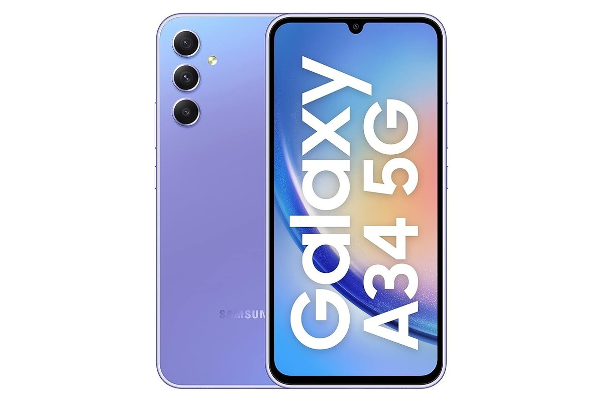 Galaxy A34 5G 256GB SIMフリー　割れなし Samsung Galaxy A34 5G Awesome Violet 8GB 256GB Storage Global