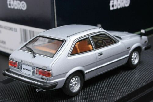 EBBRO 1:43 SCALE 1976 HONDA ACCORD EX CVCC 3-DOOR HATCHBACK DIE CAST MODELLAUTO - Bild 4 von 6