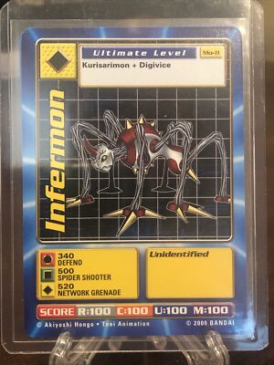 Infermon Mo-11 Digimon The Movie Promo Card with sweepstakes insert | eBay Infermon Mo-11 Digimon The Movie Promo Card with sweepstakes insert | eBay