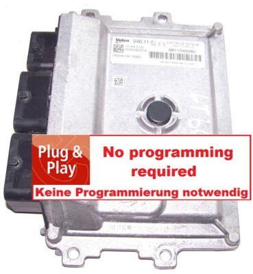 Steuergerät Peugeot 208 2008 DS3 1,2l 9811545080 60KW HW9800913080 ECU UNLOCK