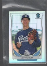MATT WISLER 2014 BOWMAN CHROME MINI REFRACTOR CARD #BM-SDP4