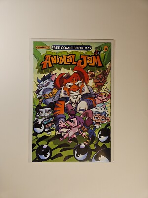 Animal Jam #0 2017 Dynamite Comics FCBD Based On Video Game Fernando Ruiz Cover