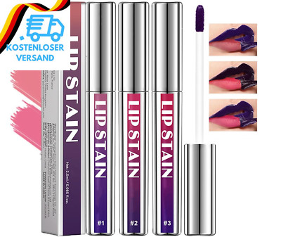 3PCS Peel off Lip Stain Tattoo,Peel off Lip Liner,Waterproof and Transfer Proof 