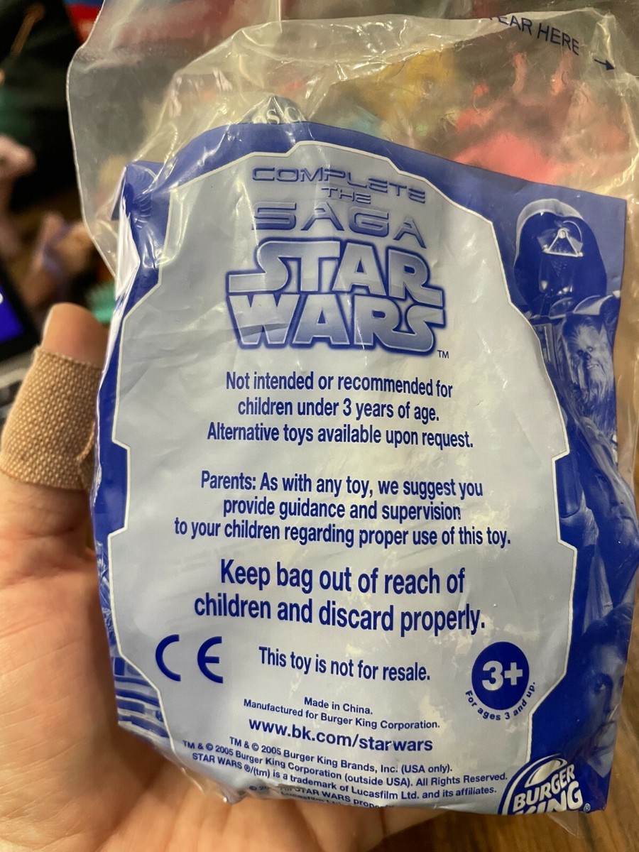 Star Wars Complete The Saga Darth Vader Toy Burger King 2005