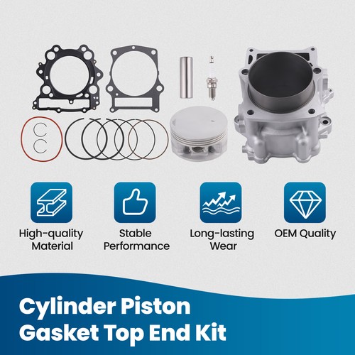 102mm Cylinder Piston Base Gasket Kit For Yamaha Raptor 660R 686cc Big Bore - Picture 3 of 12