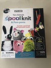 Spice Box Kits For Kids Yarn Animals Spool Knit Pom-Poms See Description