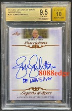 2012 LEAF INSCRIPTIONS AUTO: JENNIE FINCH 