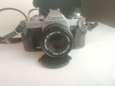 CANON AV-1 / Kamera / mit FD 50mm f/1,8