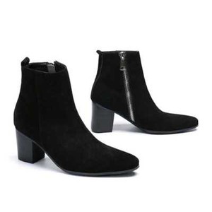 black ankle boots ebay