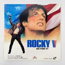 Fox Home Video 1982 Rocky V 5 Laserdisc LD Rare Collectible ML102218