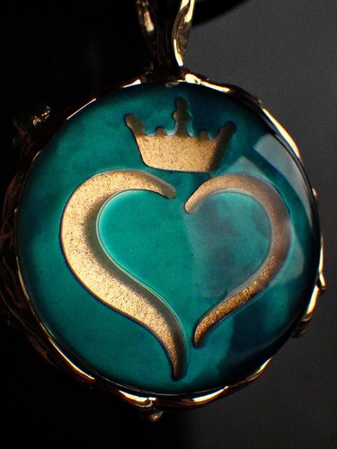 SCHMUCK-STCK 906 Anhänger GOLD Mandelblüte Van Gogh Sogni D'ORO Zertifikat - Picture 2 of 4