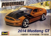 2014 Ford Mustang Gt 1:25 Model Kit Bausatz Revell 4379