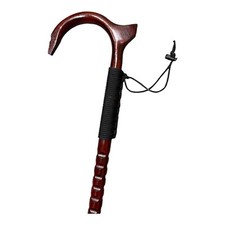 Walking Cane Stick Mobility Stability Palm Rest Hickory Masters LuxCane USA  A6