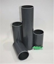 63 mm OD PRESSURE pipe dark grey PVC