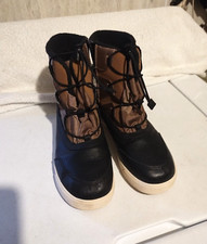 Cat  Jack Boys Winter Snow Boot Size 6 Brown Ivan Thermolite Water Resistant