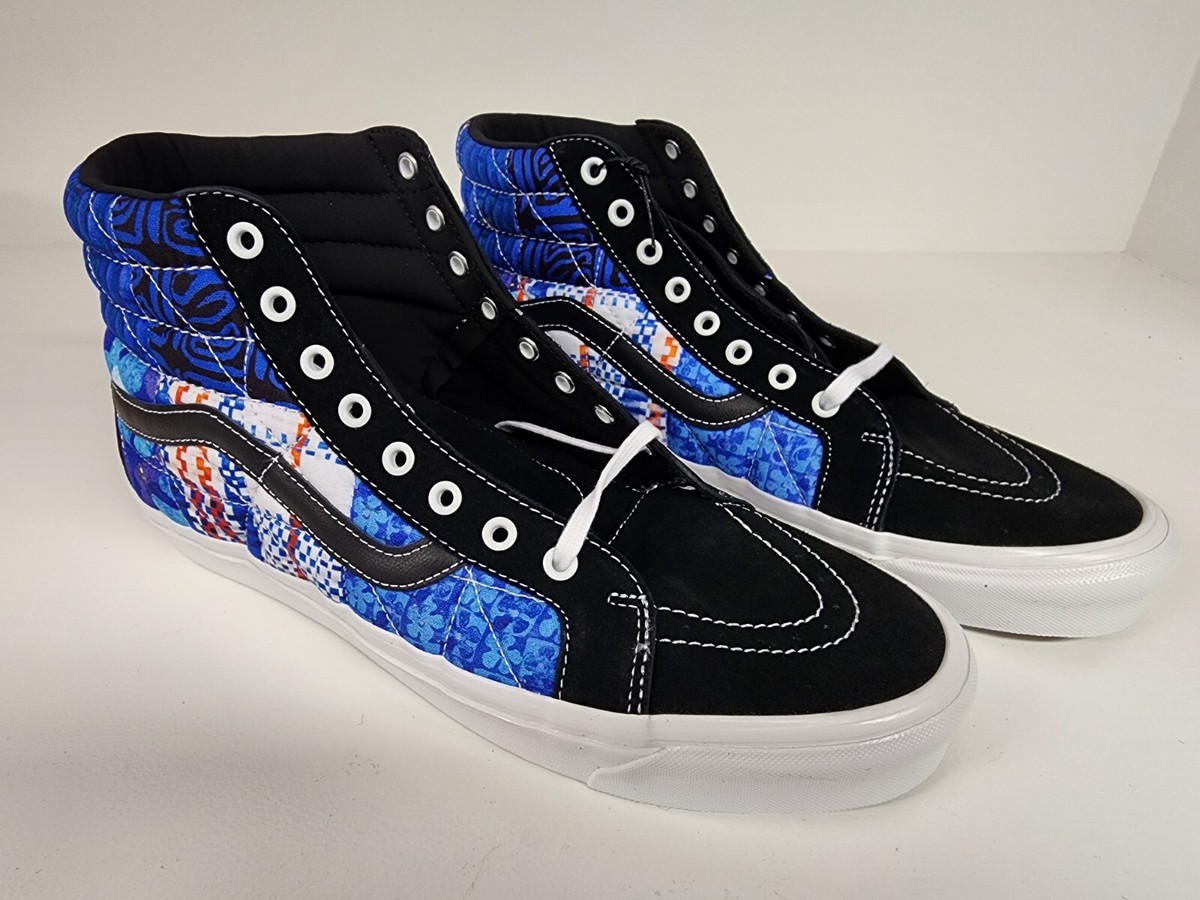 Vans Sandy Liang x SpongeBob Squarepants Sk8-Hi 38 DX Pw Mens Size 9.5 Shoes Vans x Spongebob Sandy Liang Sk8-Hi 38 Dx Pw Patchwork Size  main image 4
