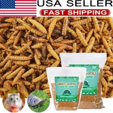 5/11LBS Bulk Dried Black Soldier Fly Larvae for Birds Chickens Food BSF Larva