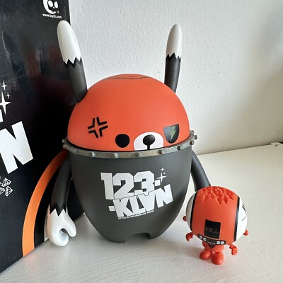 Ned Zed 123Klan By Rolito Vinyl Figure Open  Box
