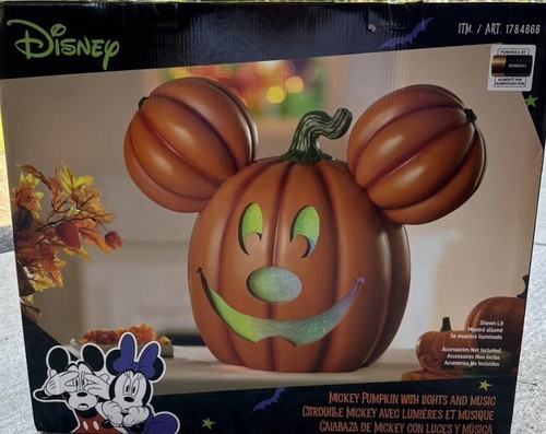 Disney Mickey Jack-O-Lantern Pumpkin Costco | eBay