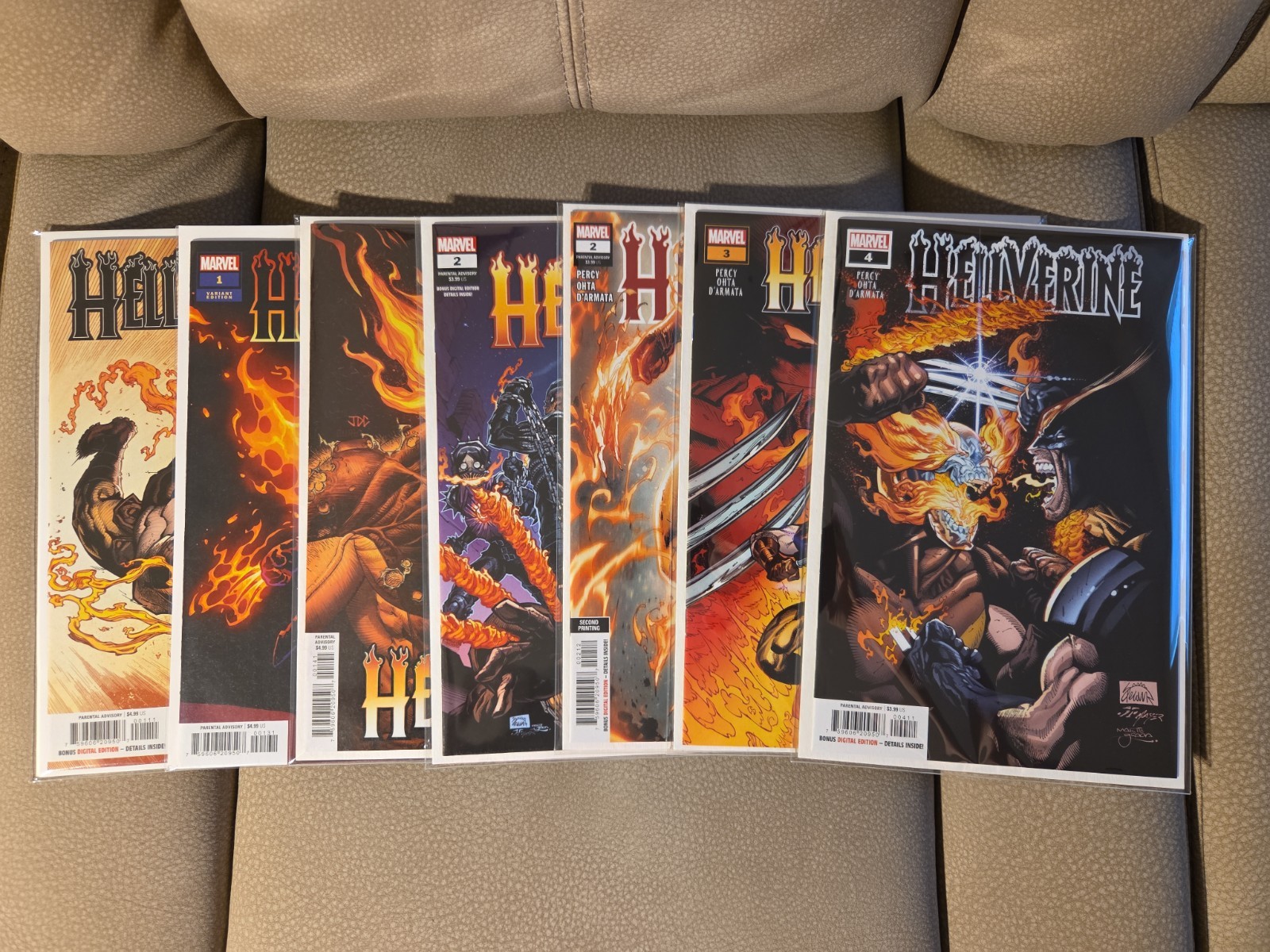 Hellverine 1-4 With Variants