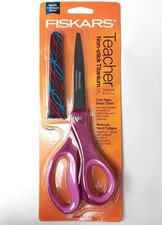 Fiskars NON-STICK TITANIUM 8" Scissors with Sheath, Assorted Colors 154130-1010