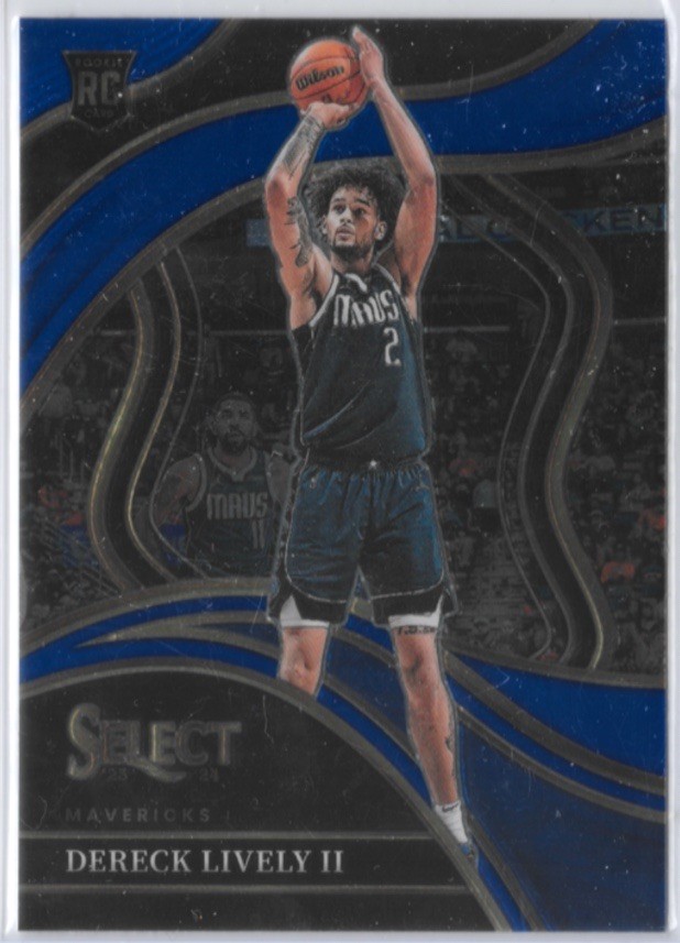 2023-24 Panini Select - Courtside Dereck Lively #285 Blue (RC)