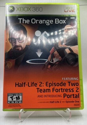 The Orange Box Half Life 2 (Xbox 360, 2007) [Tested] CIB