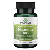 Magnolienrinde 400 Mg 60 Kapseln Swanson Health Products