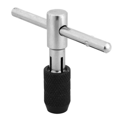T Handle Tap Wrench Chuck Type Capacity M3 M6 1/8''-1/4'' Thread Tool SET