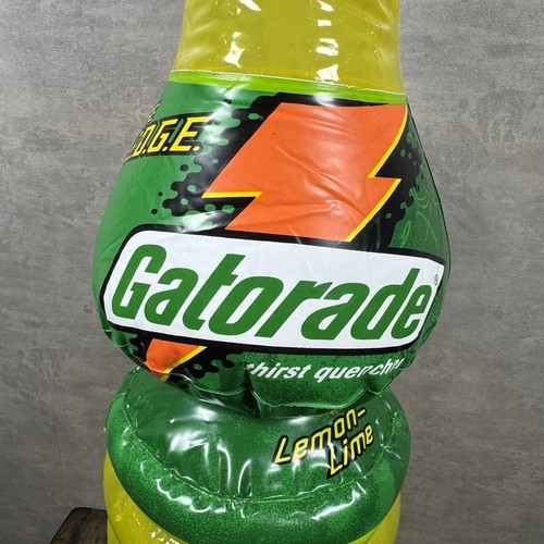 Vtg 90s Gatorade Inflatable Blow Up Promo Advertisement 26” Store Display LOT 2 - Picture 9 of 13