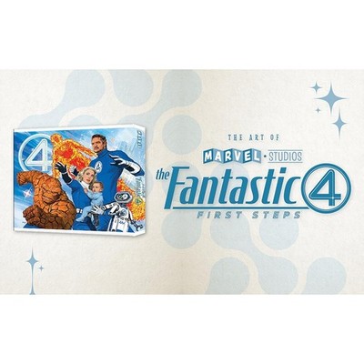 Fantastic Four: First Steps Art of the Movie Deluxe Slipcase - Jess Harrold