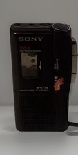 Sony VOR Microcassette Corder M-677V Voice Operated Recorder For Parts Or Repair
