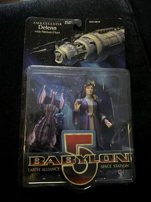 Babylon 5 Ambassador Delenn 6'' Action Figure 1997 Earth Alliance