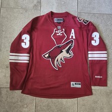 NHL PHOENIX COYOTES #3 KEITH YANDLE HOCKEY JERSEY RED Wmns S REEBOK ARIZONA AZ