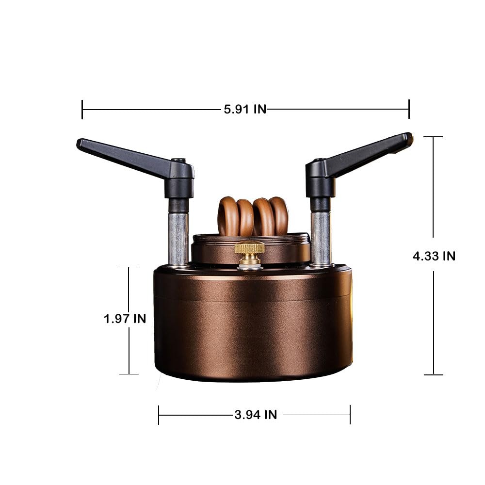 Alcohol Camping Stove + Foldable Stand 200ml Jetfire Portable Backpacking Burner
