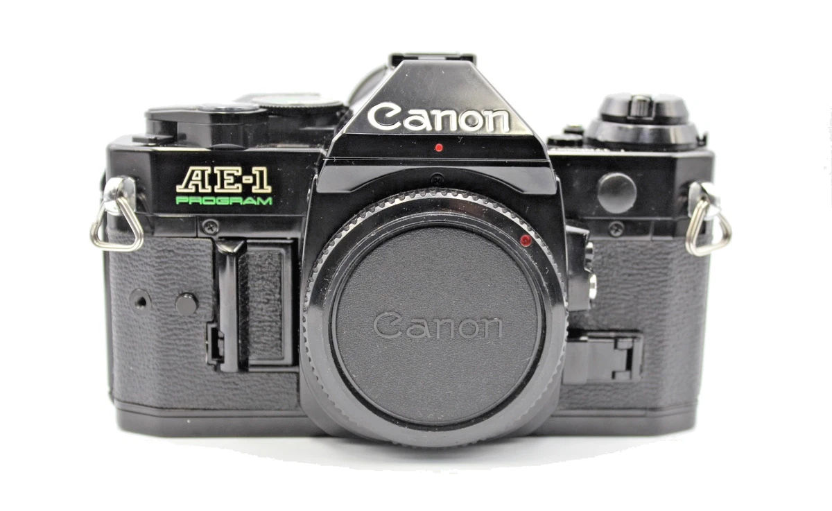 [CASI COMO NUEVO] Cámara/cuerpo negra del programa Canon AE-1 solo de JAPÓN