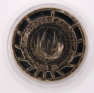 Lootcrate Battlestar Galactica Challenge Coin Viper Squadron 3 BSG 75 Rare!