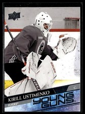 2020-21 Upper Deck Series 1 Young Guns #245 Kirill Ustimenko Rookie RC